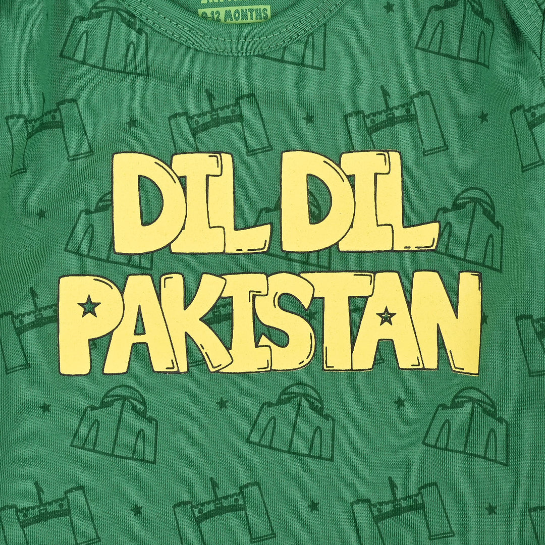 Infant Unisex Cotton Jersey Romper Dil Dil Pakistan