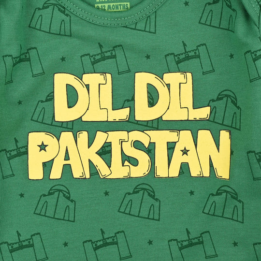 Infant Unisex Cotton Jersey Romper Dil Dil Pakistan