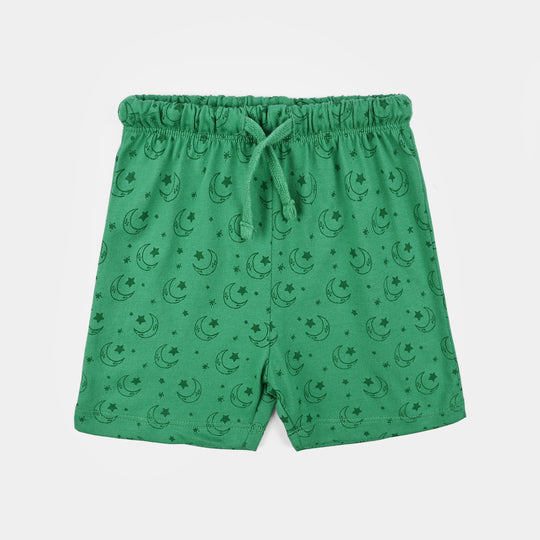 Infant Boys Cotton Jersey Suit Go Green
