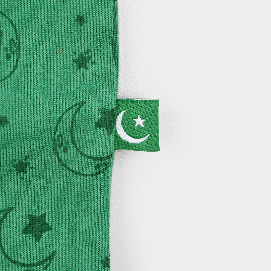 Infant Boys Cotton Jersey Suit Go Green