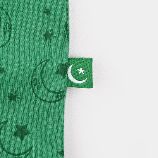 Infant Boys Cotton Jersey Suit Go Green