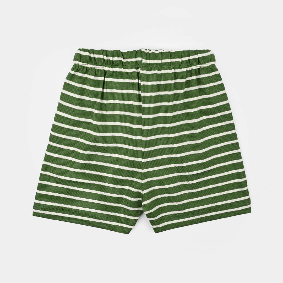 Infant Boys Cotton Jersey Suit Jashne Azaadi-Green