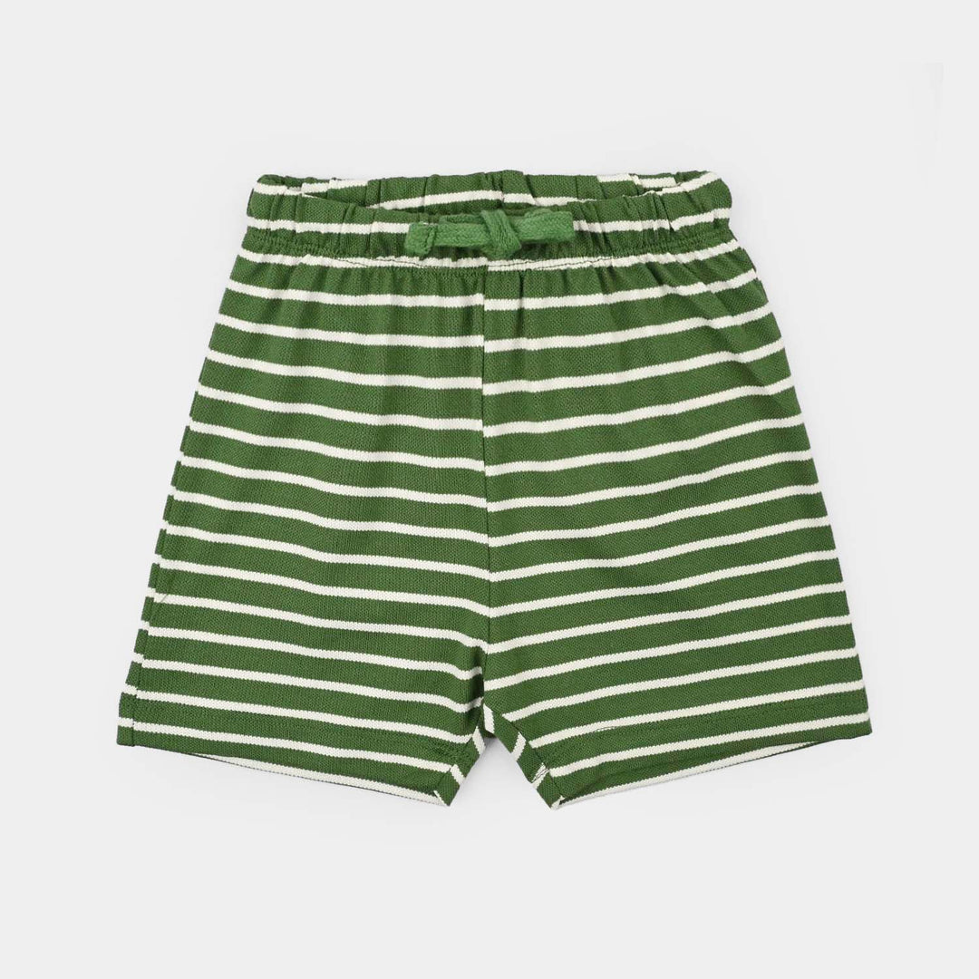 Infant Boys Cotton Jersey Suit Jashne Azaadi-Green