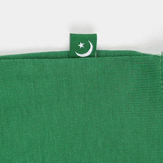 Infant Boys Sequins Flag T-Shirt – Green