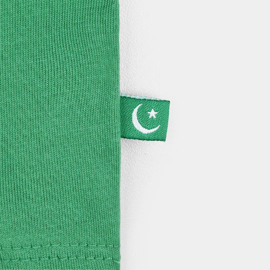 Boys Cotton Jersey T-Shirt Azaadi-Green