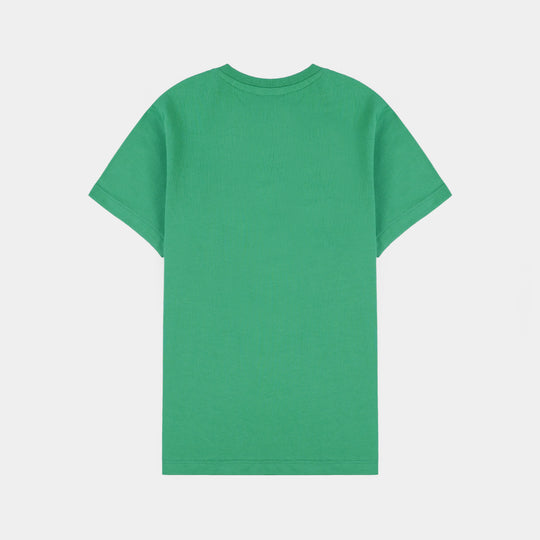 Boys Polyester Cotton Blended T-Shirt One Green Revolution