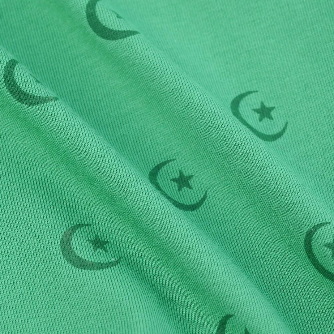 Infant Boys Cotton Jersey T-Shirt Independence Day-Green