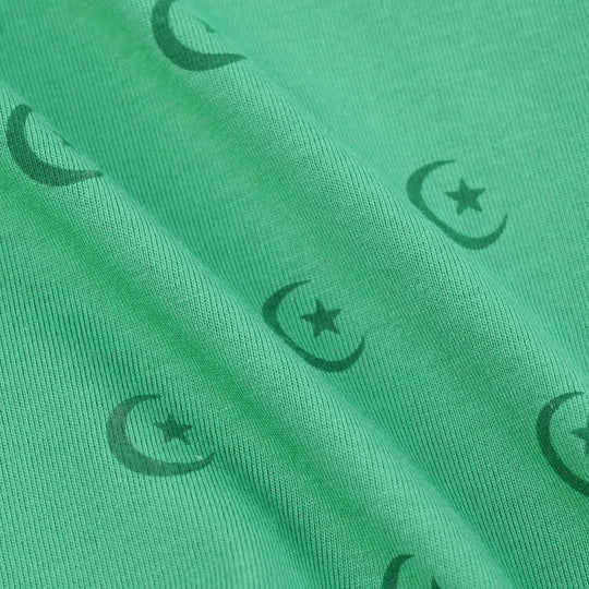 Infant Boys Cotton Jersey T-Shirt Independence Day-Green