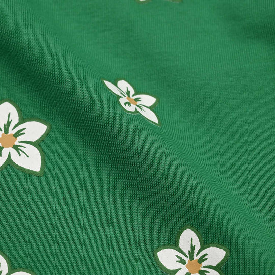 Infant Girls Cotton Jersey T-Shirt Sabki Pehchan Pakistan-Green