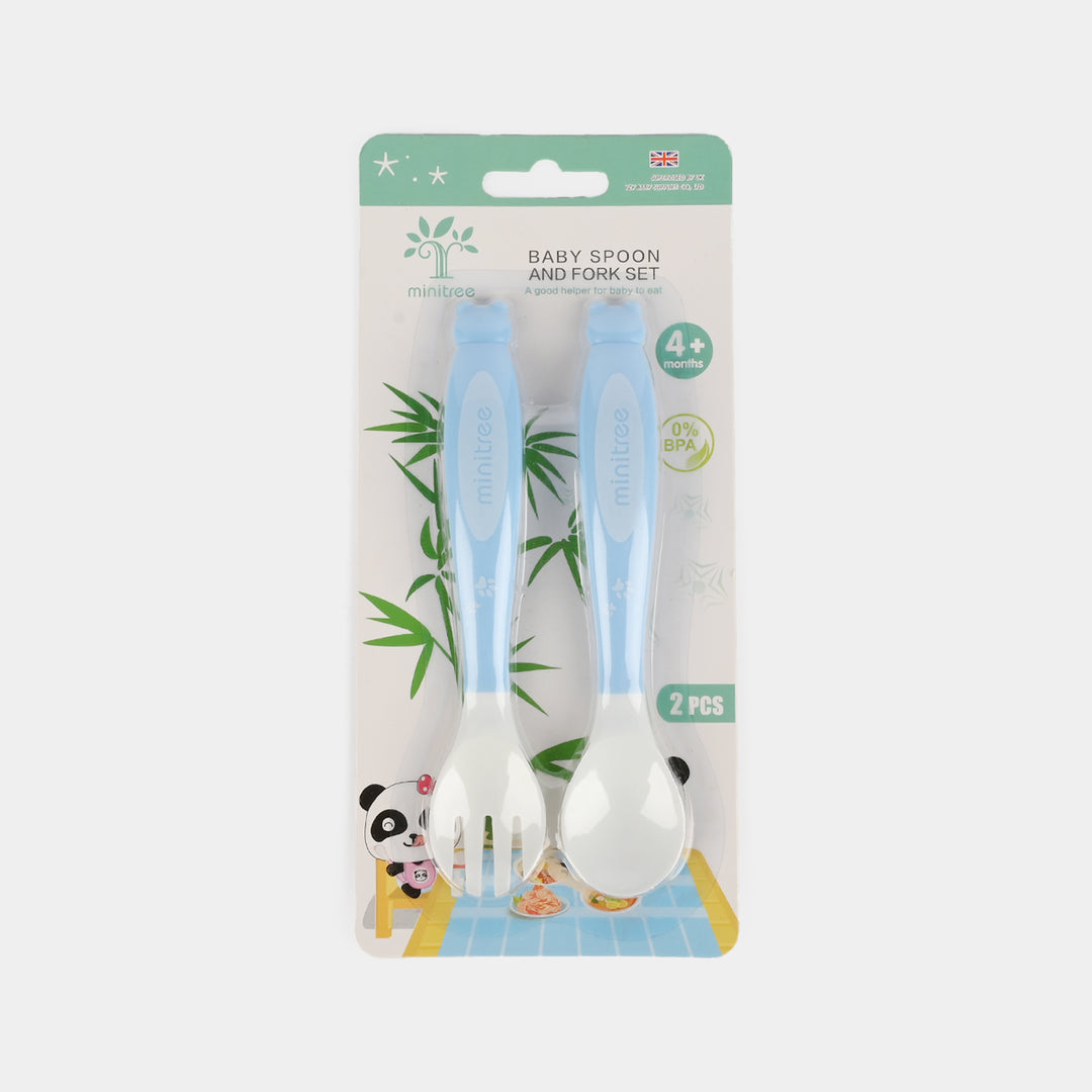 Minitree Baby Spoon & Fork Set