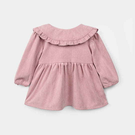 Infant Girls Corduroy Casual Top Bloom-T.Pink