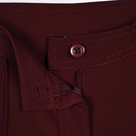 Girls Polyester Pant Commando - Maroon