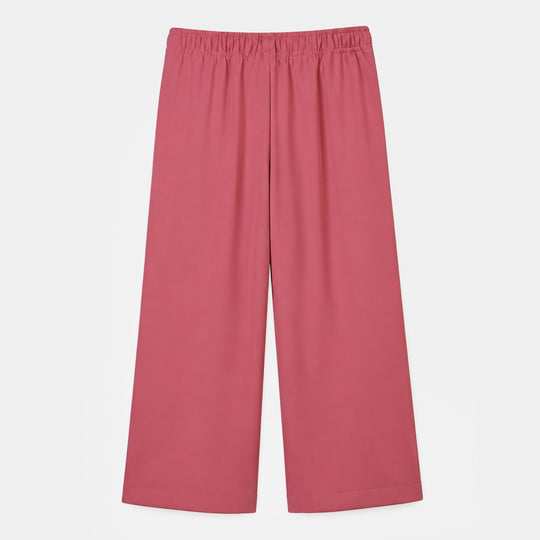 Girls Polyester Pant Petals-PINK