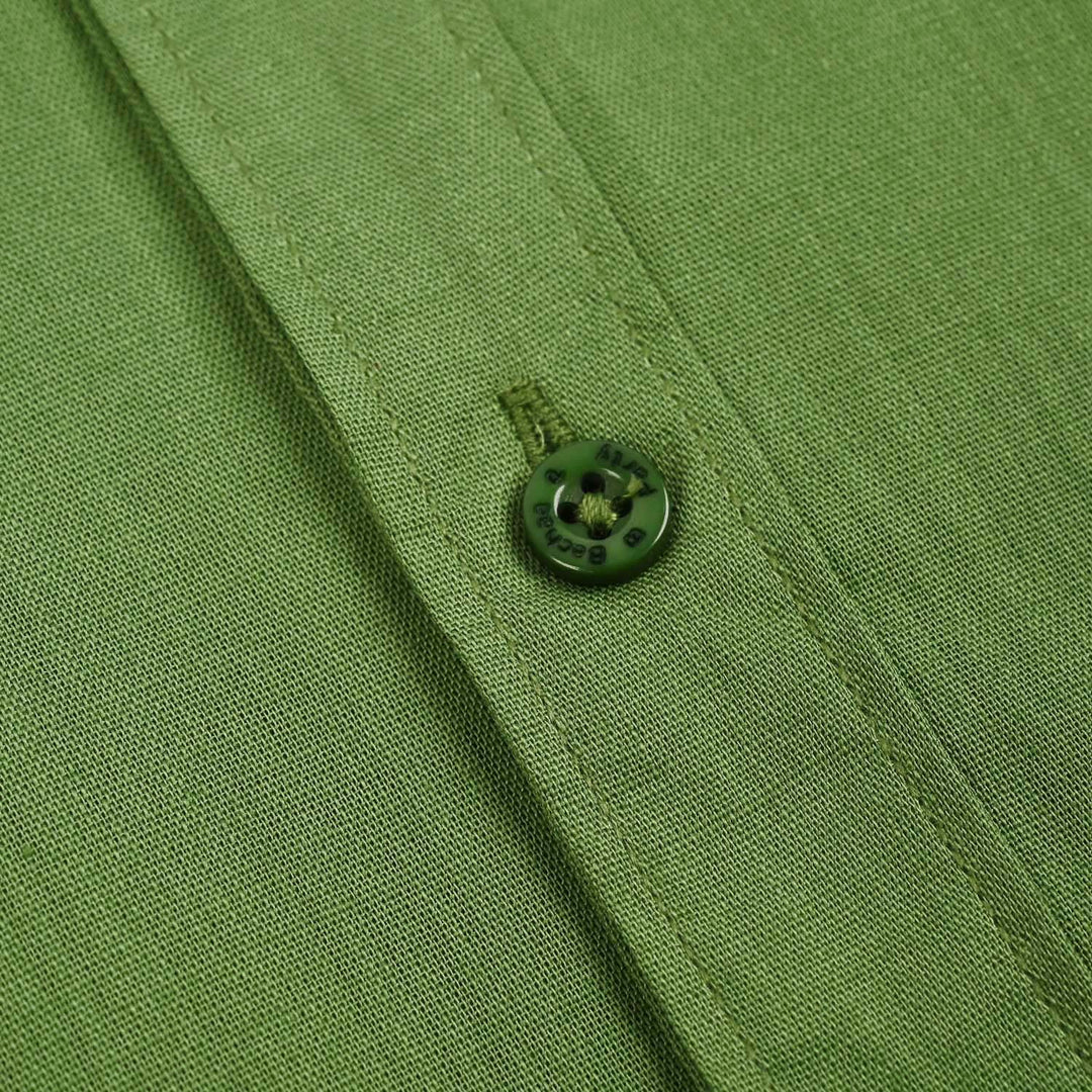 Boys Cotton Slub Shirt H/S (Rang-E-Azadi)-Green