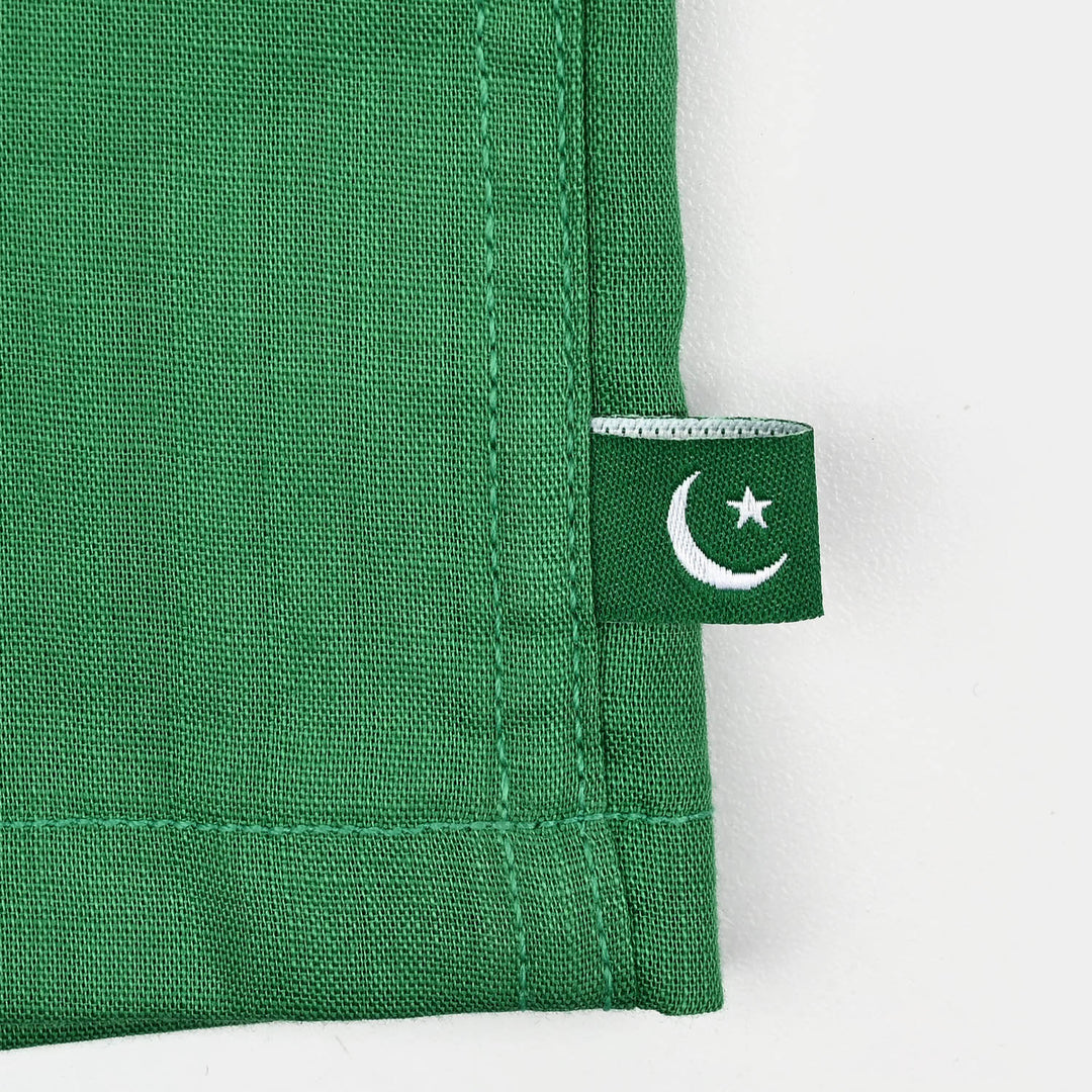 Boys Cotton Slub Shirt H/S (Azadi)-Green