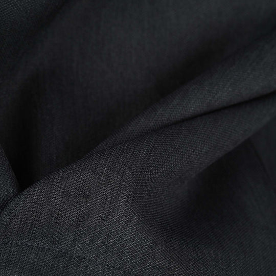 Boys Poly Cotton Shirt F/S (Onyx)-D/GREY
