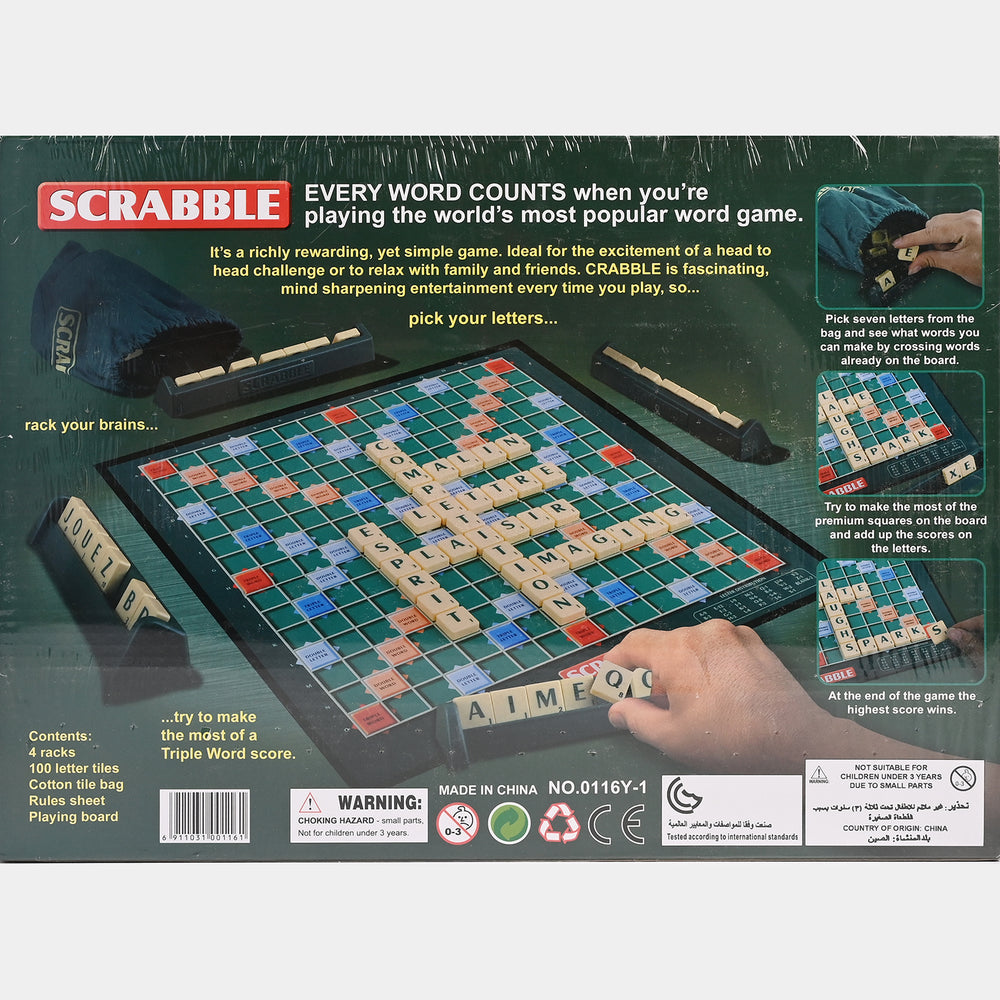Scrabble Classic Crossword Game