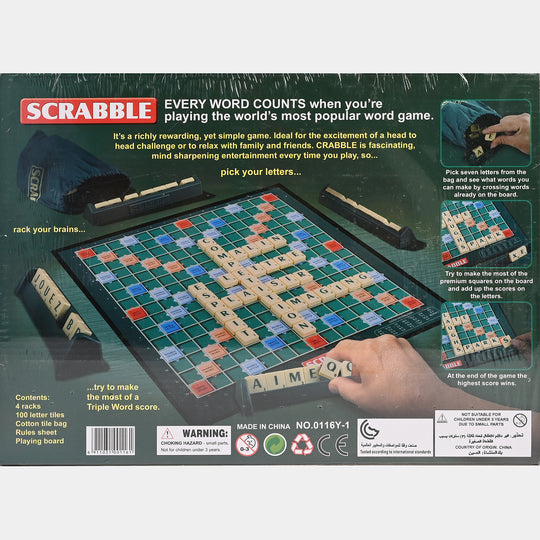 Scrabble Classic Crossword Game