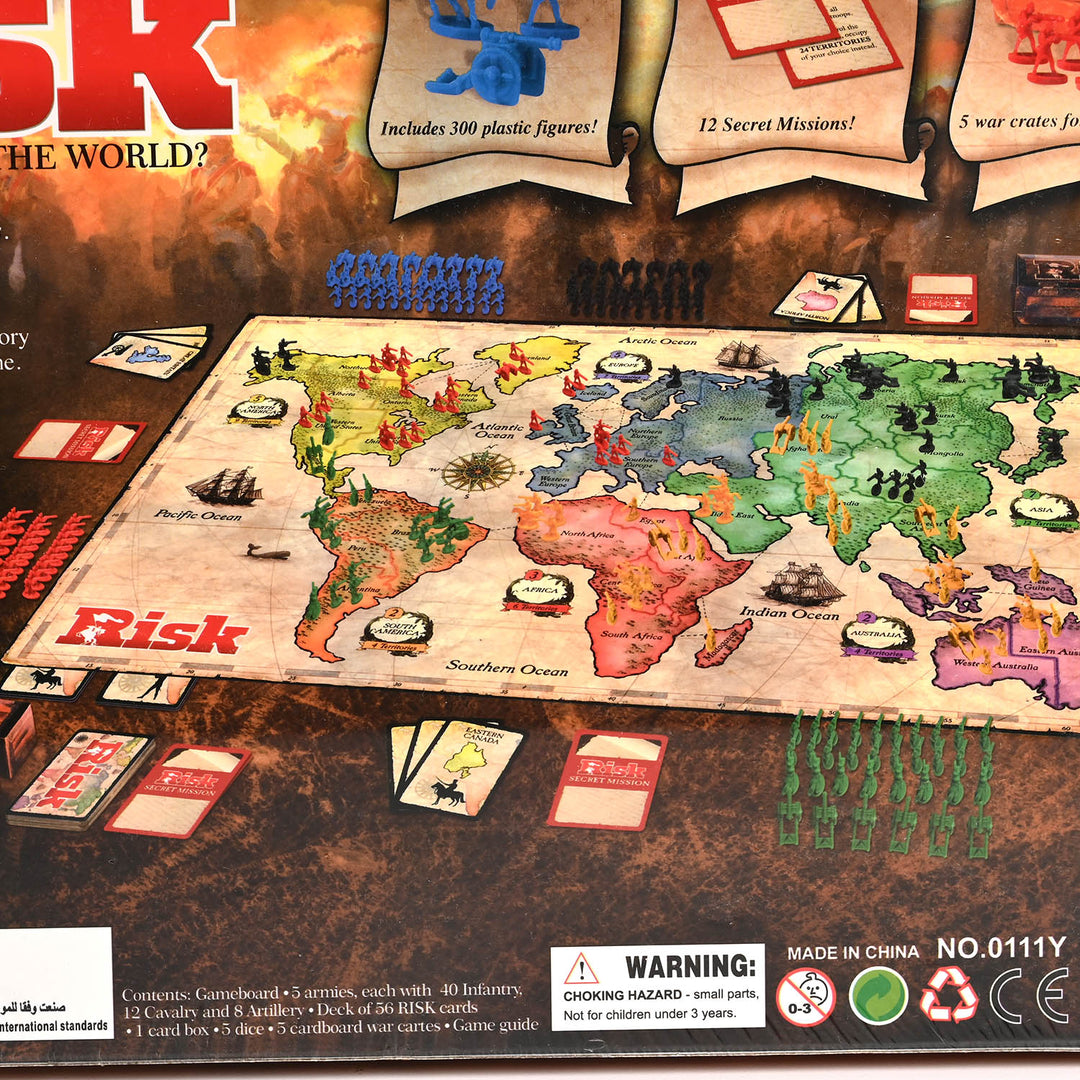 Risk Classic Strategic Warfare Board Game