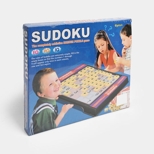 Sudoku Mathematical Logic Puzzle Board Game