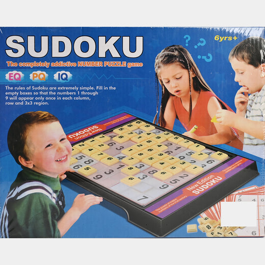 Sudoku Mathematical Logic Puzzle Board Game