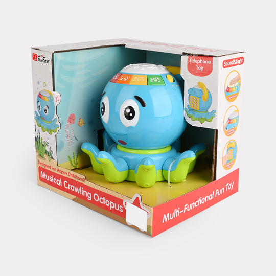 Universal Octopus With Light Music