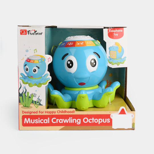 Universal Octopus With Light Music