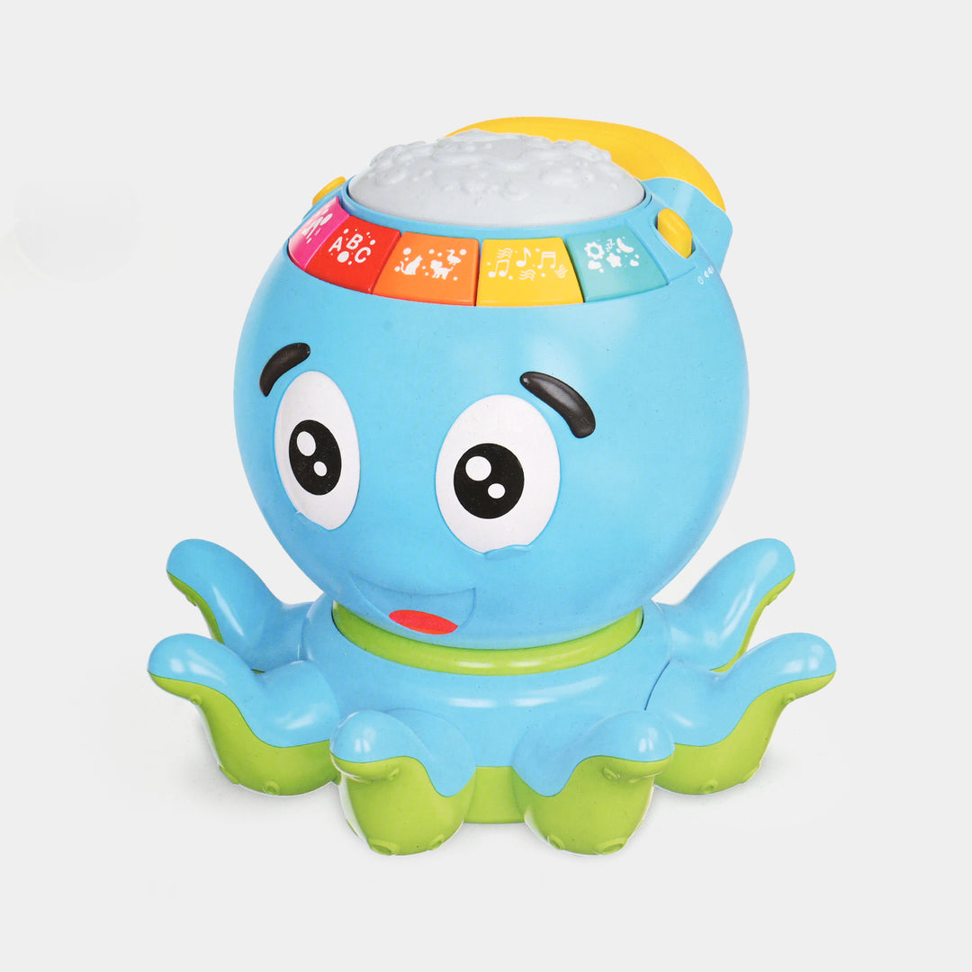 Universal Octopus With Light Music