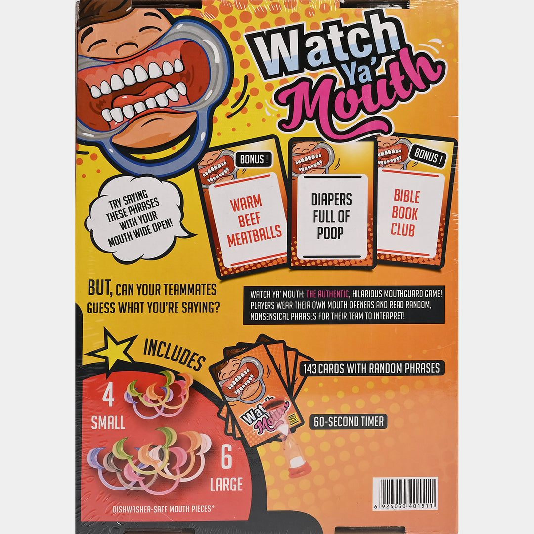 Watch Ya' Mouth Speak Up Game