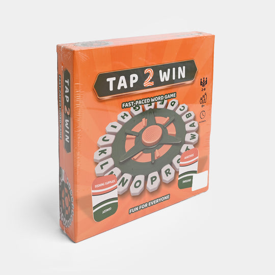 TAP 2 WIN Fast-Paced Word Board Game