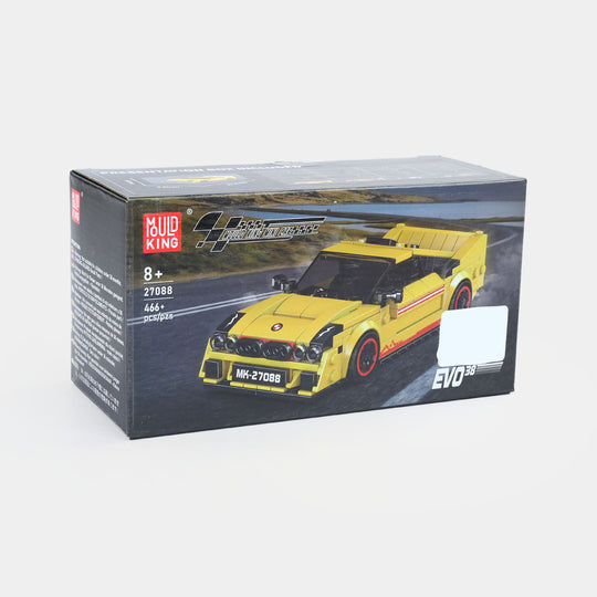 Eight Wide Car Building Blocks 466Pcs