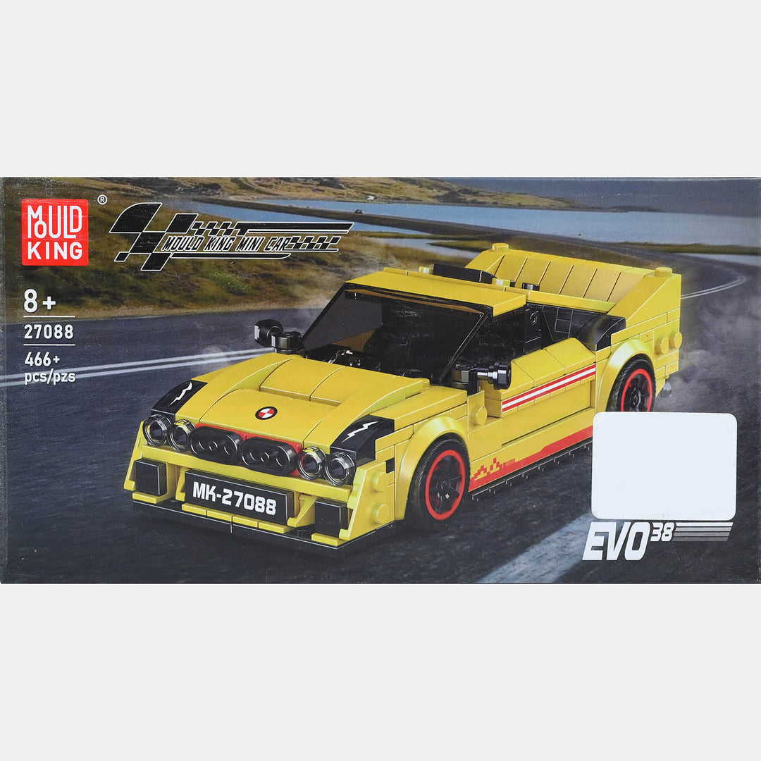 Eight Wide Car Building Blocks 466Pcs