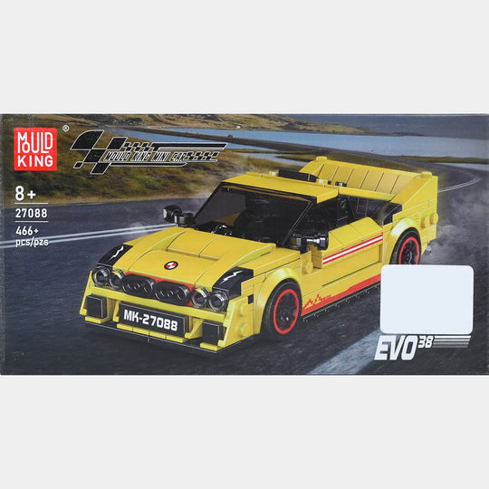 Eight Wide Car Building Blocks 466Pcs