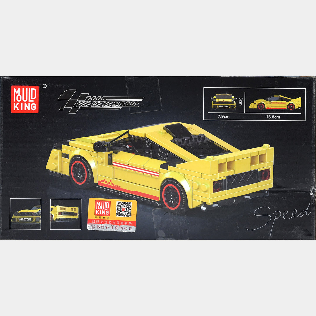 Eight Wide Car Building Blocks 466Pcs