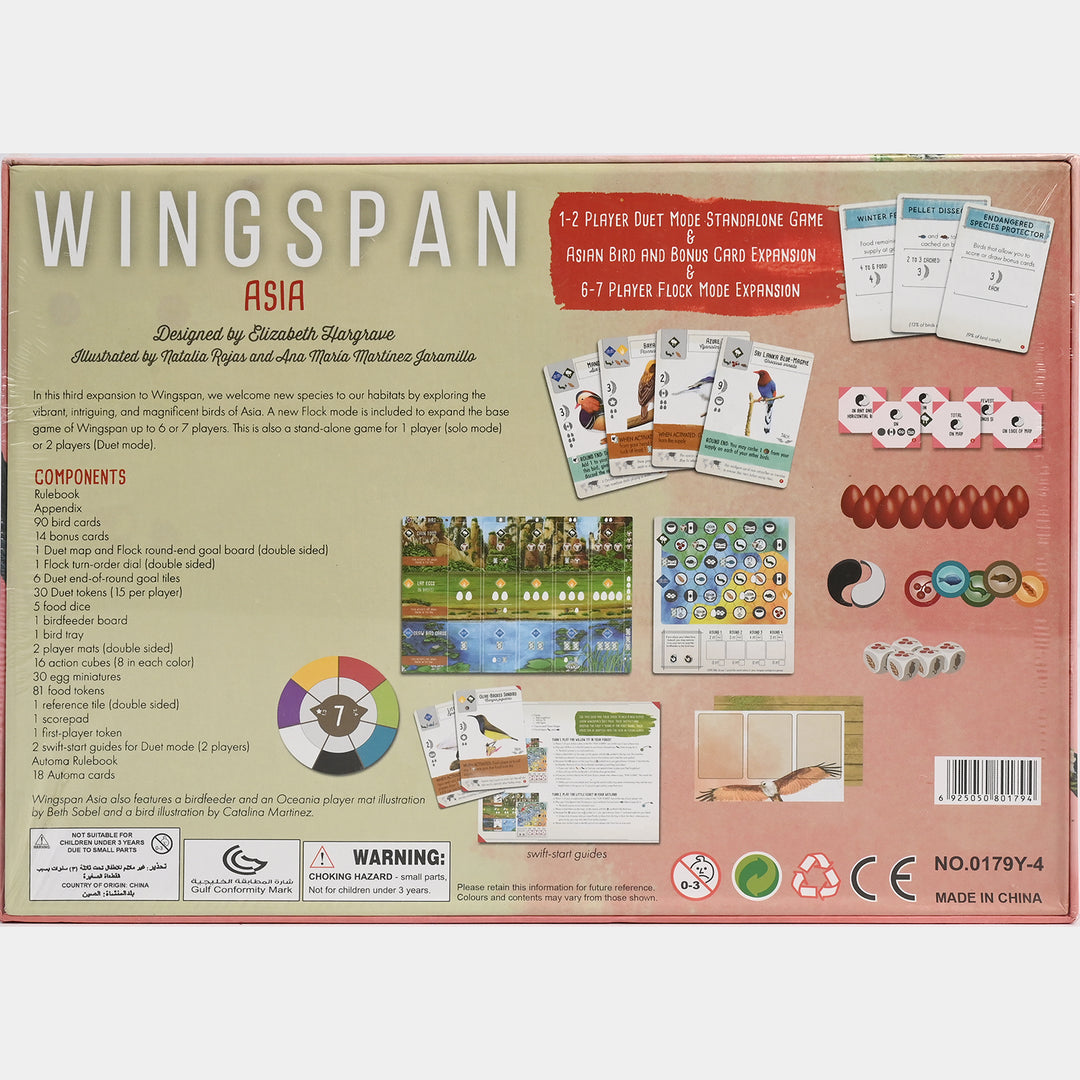 Wingspan Engine-Building Strategy Board Game