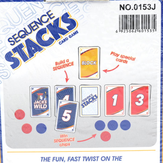 Sequence Stacks Strategy Board Game