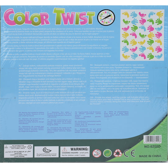 Color Twist Active Floor Mat Party Game