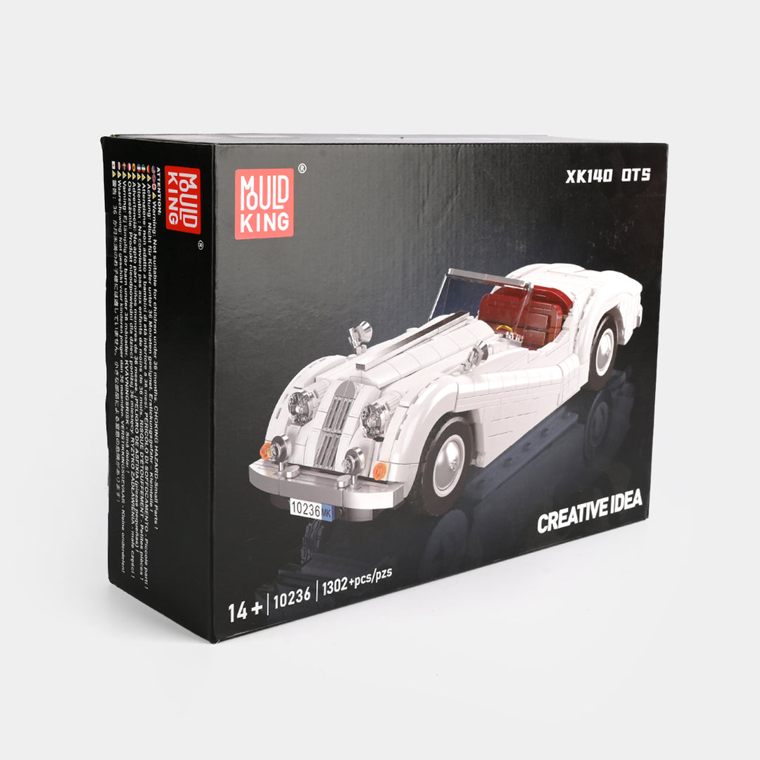 Two Seater Racing Building Blocks 1302Pcs