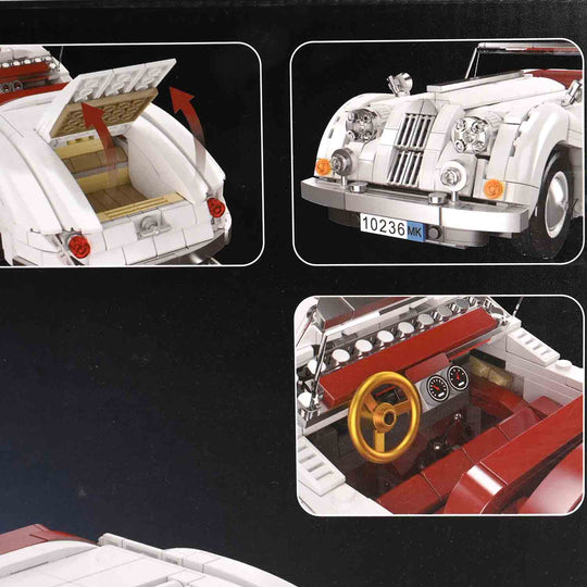 Two Seater Racing Building Blocks 1302Pcs