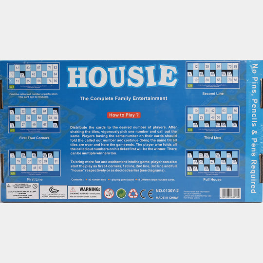 Traditional Bingo Lotto Style Family Board Game