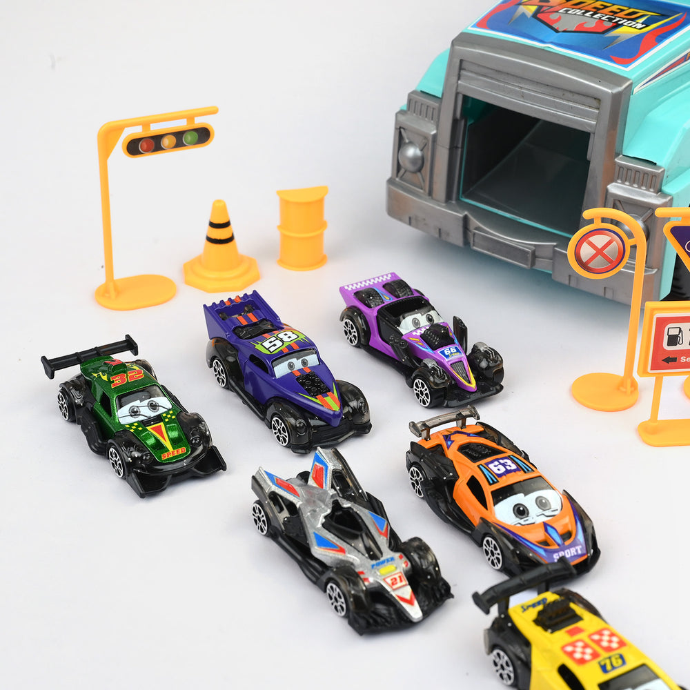 Multi-Car Carrier Truck Play Set