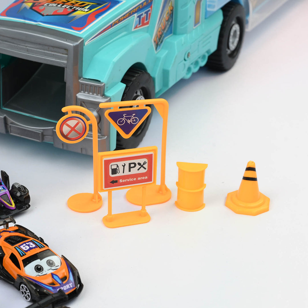 Multi-Car Carrier Truck Play Set