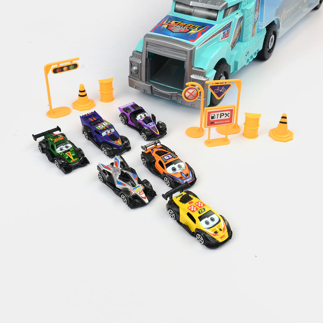 Multi-Car Carrier Truck Play Set