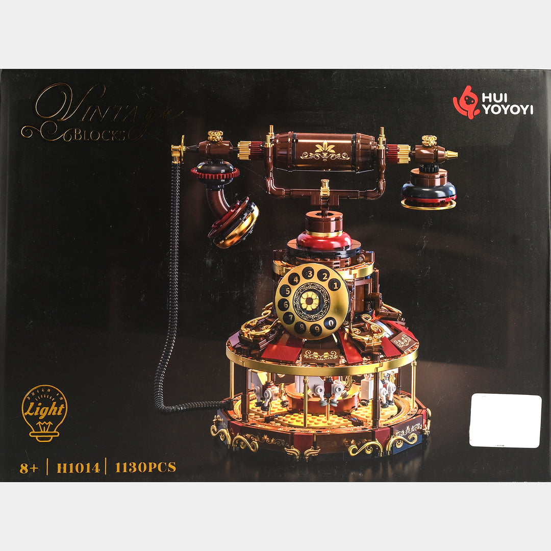 Classic Retro Telephone Building Blocks | 1130Pcs