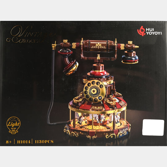 Classic Retro Telephone Building Blocks | 1130Pcs
