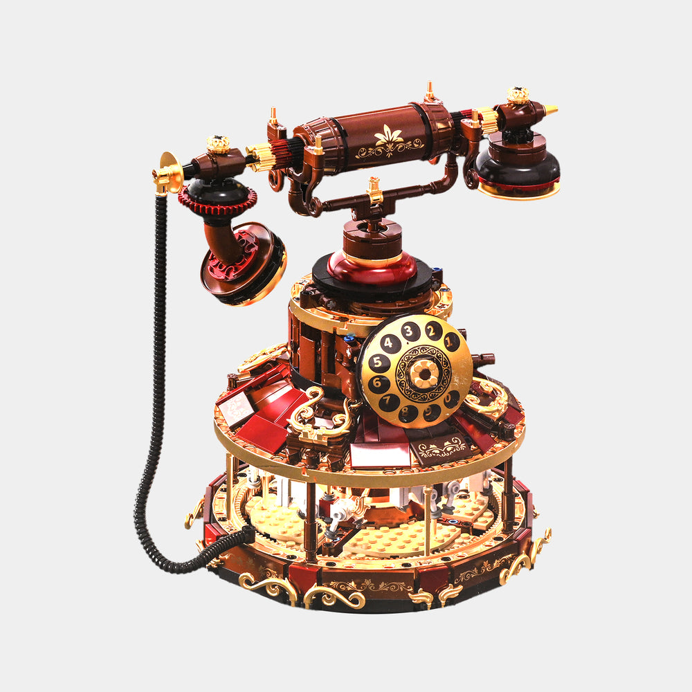 Classic Retro Telephone Building Blocks | 1130Pcs