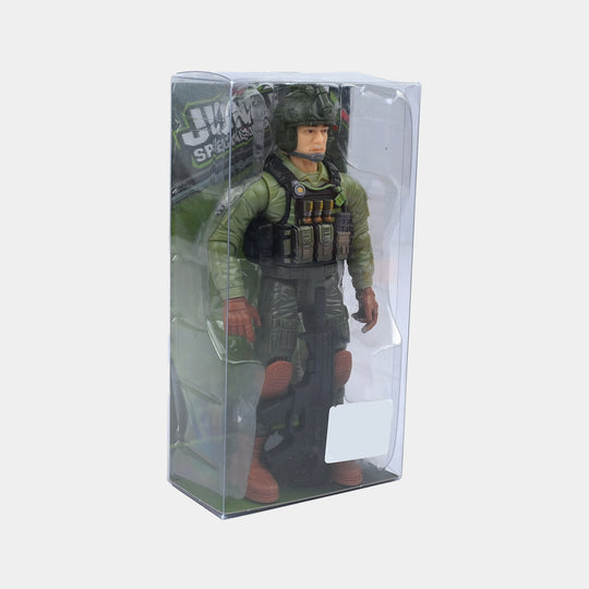 Military Character With Weapons