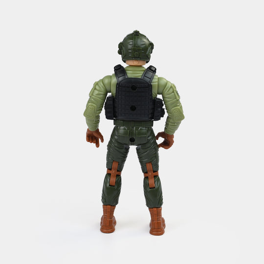 Military Character With Weapons