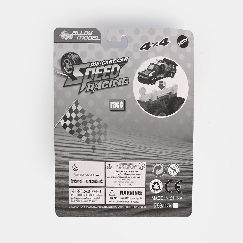 Alloy Large Wheel Car