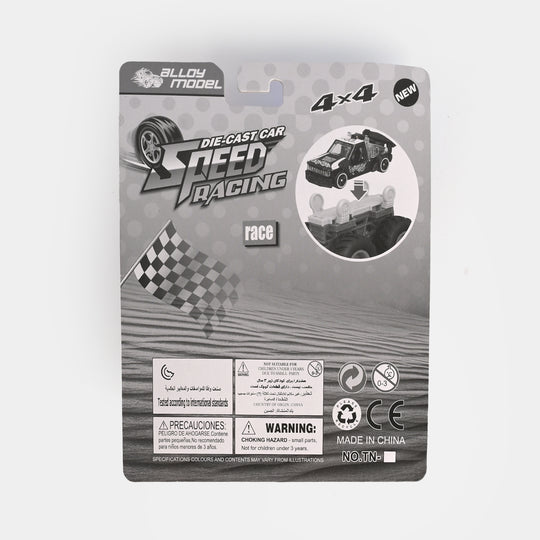 Alloy Large Wheel Car